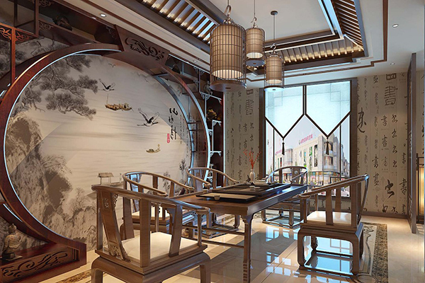 成都茶樓裝修效果圖及設計風格介紹