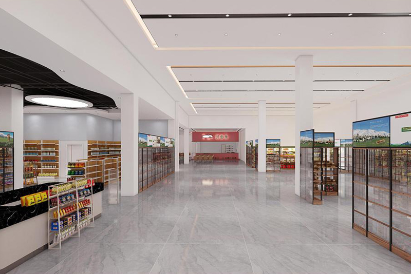 高速服務區便利超市裝修設計布置方法