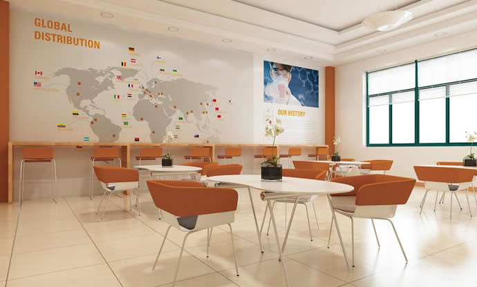 辦公室公共休息區裝修效果圖