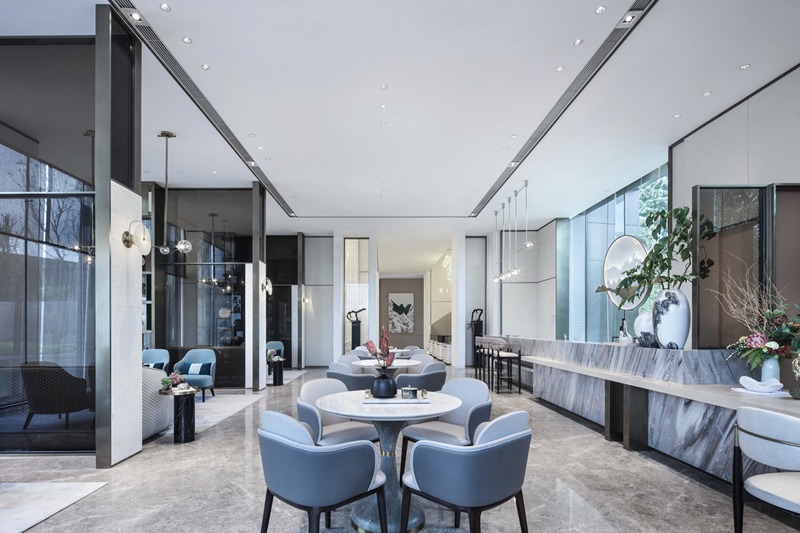 售樓銷售中心-貴賓接待區效果圖