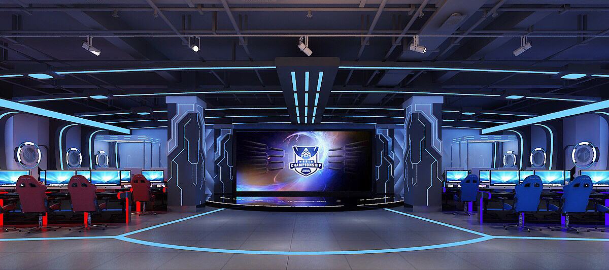 如何提升網咖裝修檔次？網咖設計效果圖欣賞