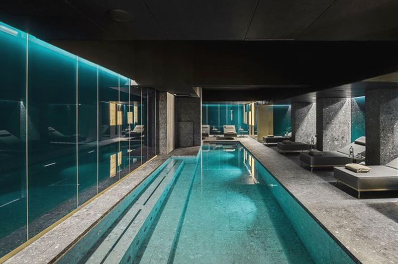 水療spaa養生館現代裝修風格效果圖