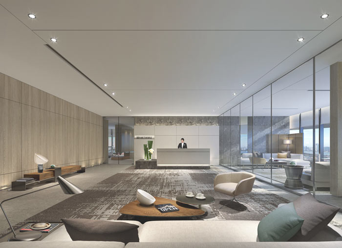 廠房辦公室裝修效果圖