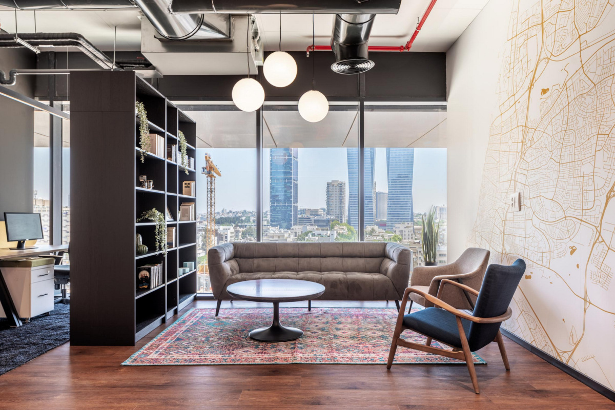 成都辦公室裝修設計效果圖