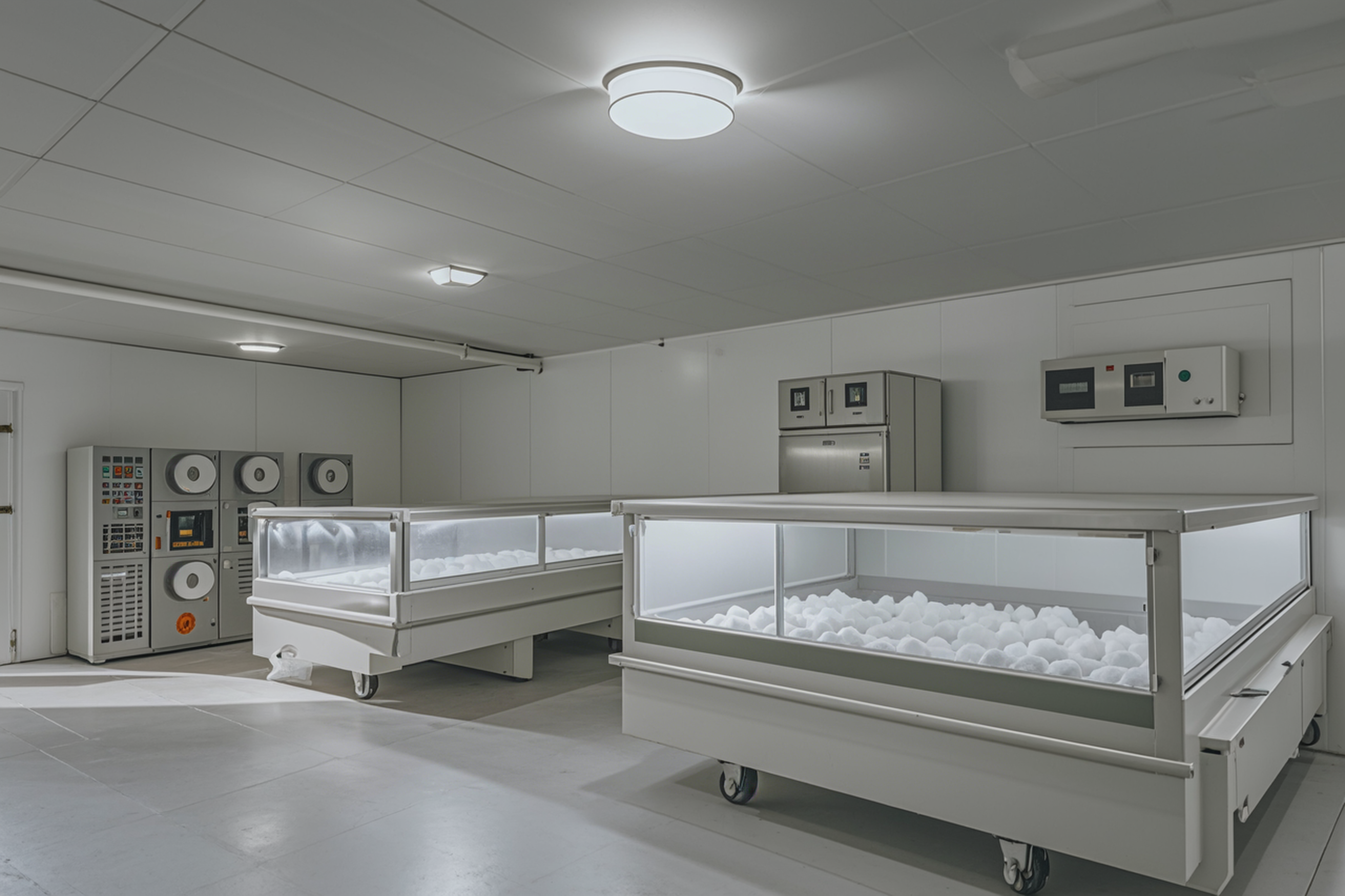 食品工業廠房裝修之冷凍庫圖片