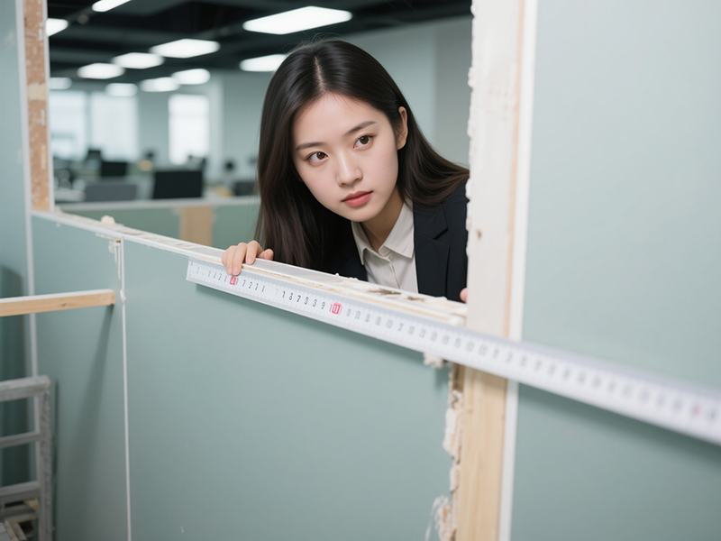 辦公室隔墻施工階段驗收