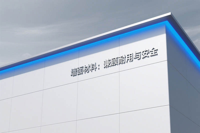 廠房墻面材料:兼顧耐用與安全