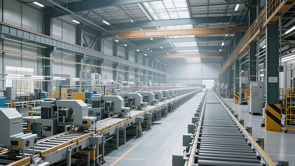 工業(yè)廠房生產線