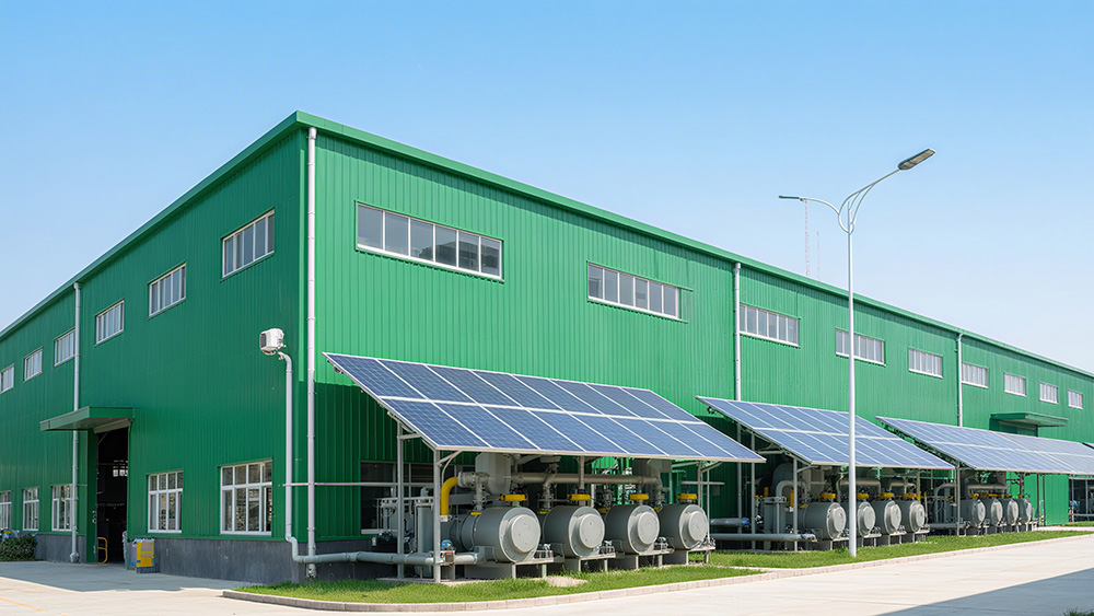 現代環(huán)保廠房