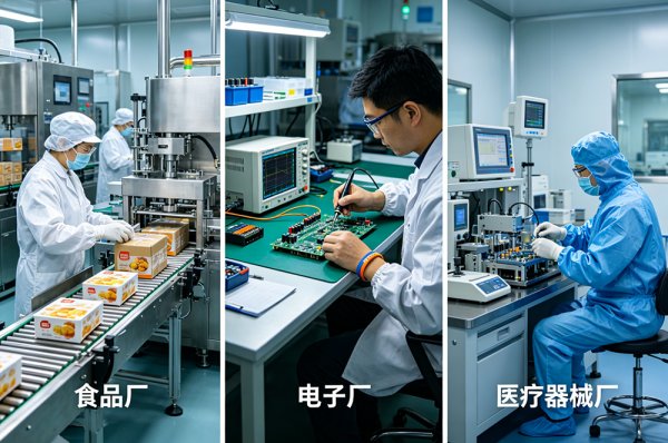 食品廠/電子廠/醫(yī)療器械廠房裝修標(biāo)準(zhǔn)有什么不同？（成都潔凈