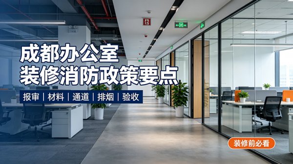 成都辦公室裝修需要注意哪些消防政策？